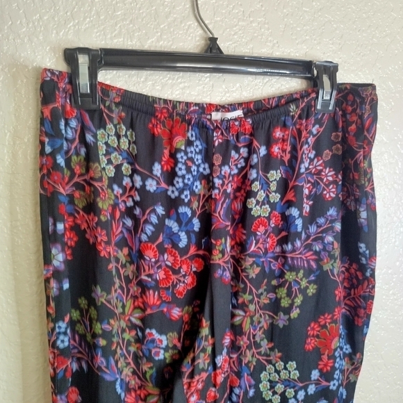 Natori Josie lounge floral pants sz M - Picture 2 of 7